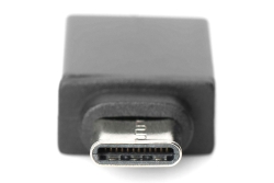 DIGITUS USB Type-C Adapter, Type-C - A-Buchse, schwarz