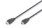 DIGITUS HDMI High Speed mit Ethernet Anschlusskabel, 3m, sw