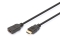 DIGITUS HDMI Verlängerungskabel m. Ethernet 4K 2m schwarz