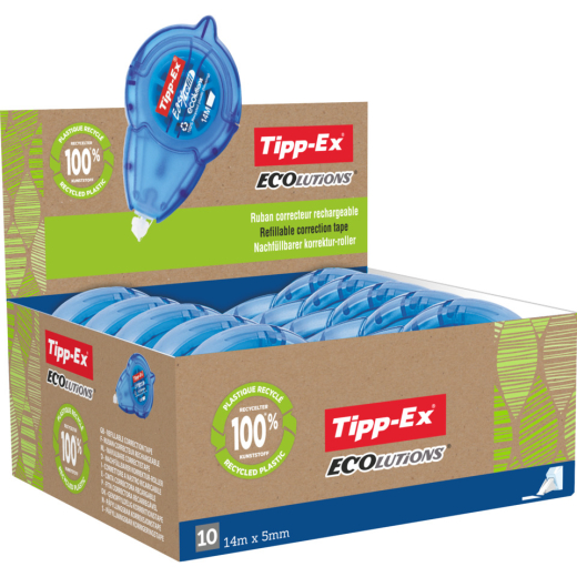 Korrekturroller ECOlutions Easy Refill, nachfüllbar, 5,0 mm x 14 m
