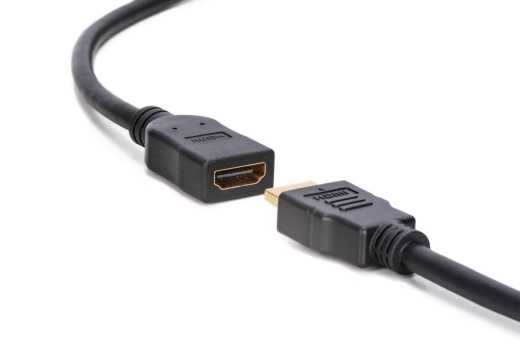 DIGITUS HDMI Verlängerungskabel m. Ethernet 4K 5m schwarz