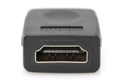DIGITUS HDMI Adapter 4K, 3D fähig, Ethernet, schwarz