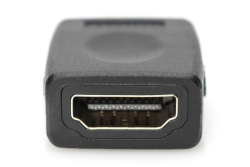 DIGITUS HDMI Adapter 4K, 3D fähig, Ethernet, schwarz