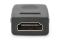 DIGITUS HDMI Adapter 4K, 3D fähig, Ethernet, schwarz