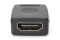 DIGITUS HDMI Adapter 4K, 3D fähig, Ethernet, schwarz