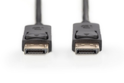 DIGITUS DisplayPort Anschlusskabel 3m FullHD schwarz
