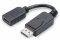 DIGITUS DisplayPort -> HDMI Adapter/Konverter, 0,15m, schw.