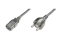 DIGITUS Netzanschlusskabel, 1,8m, Schuko - C13, schwarz