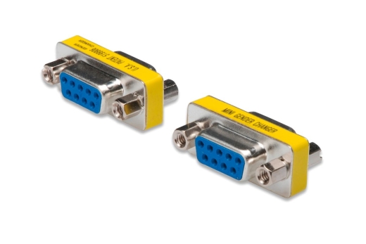 DIGITUS Mini Gender-Changer / 9-pin D-Sub9 F/F