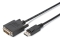DIGITUS DisplayPort - DVI Adapterkabel, 10er Pack, 2m, sw