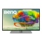 BenQ 68,6cm PD2725U 16:9 DP/HDMI/TB3 bk. lift/piv.spk.UHD