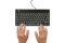 R-Go Tastatur Compact Break DE-Layout verkabelt schwarz