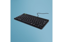 R-Go Tastatur Compact Break UK-Layout verkabelt schwarz