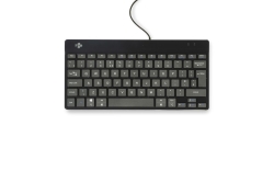 R-Go Tastatur Compact Break UK-Layout verkabelt schwarz