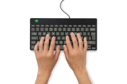 R-Go Tastatur Compact Break UK-Layout verkabelt schwarz