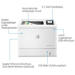 HP Color Laserjet Enterprise M554dn 7ZU81AB19