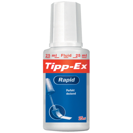 Korrekturfluid Rapid - Flasche à 25ml, weiß
