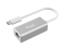 Equip Adapter USB-C->RJ45 St/Bu 0.15m Alu.