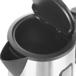 Emerio Wasserkocher, 1.7L, Cool Wall, silber