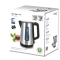Emerio Wasserkocher, 1.7L, Cool Wall, silber
