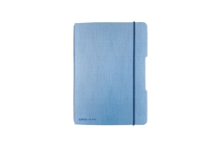 Herlitz Notizheft flex A5 40 Bl. Leinenoptik FSC Mix hellbl.