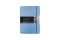 Herlitz Notizheft flex A5 40 Bl. Leinenoptik FSC Mix hellbl.