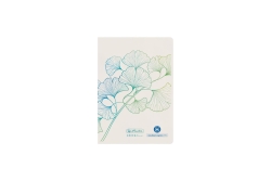 Herlitz Notizheft A6 GREENline 32 Bl. liniert Ginkgo
