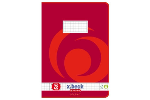 Herlitz Hefte A4 16 Bl. Lineatur 28 FSC kariert mit Rand
