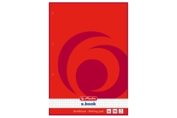 Herlitz Briefblock A4 100 Blatt kariert 4-Loch geleimt