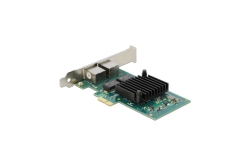 DELOCK PCI Expr Card 2xRJ45 Gigabit LAN i350