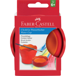 Wasserbecher CLIC & GO - rot