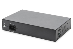 DIGITUS Switch 8-Port Gigabit 180W PoE Unmanaged schwarz