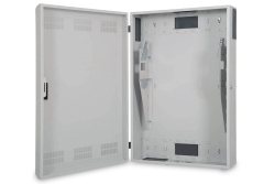 DIGITUS Wandgehäuse - Slim, 3HE, 900x600x200mm, grau