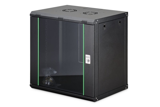 DIGITUS Wandgehäuse Dynamic 12HE 607x600x450m schwarz