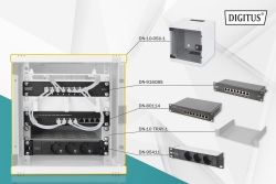 DIGITUS Netzwerk-Set 254 mm (10) - 6HE, 312x300 mm (BxT)