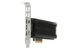 Adapter IcyDock M.2 NVMe SSD to PCIe Adapter Card with heats