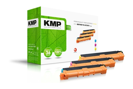 KMP Toner Brother TN-247 Multipack 3x2.300 S. B-T125CM remanufactured