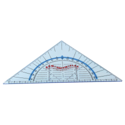 Geometrie-Dreieck ohne Griff KUM Softie Flex 220 mm