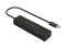 CONCEPTRONIC 4-Port Hub USB-C3.2Gen1->4xA3.0 o.Netz. sw
