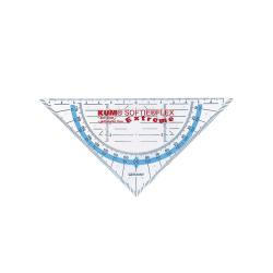 Geometrie-Dreieck ohne Griff KUM SOFTIE®FLEX 160 mm
