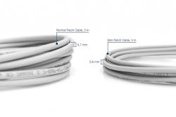 DIGITUS Patchkabel CAT 6 U/UTP Slim, 2m, grau