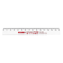 Lineal 15 cm Kunststoff KUM L1 Softie Flex