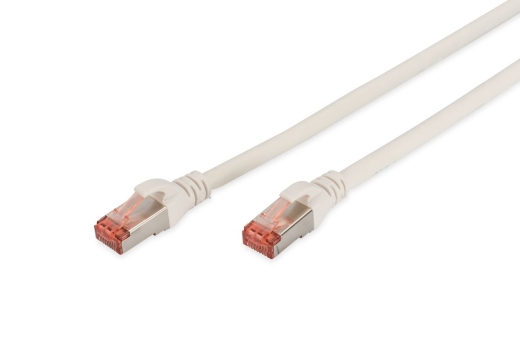 DIGITUS CAT 6 S/FTP Patchkabel, 3m, weiß