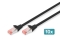 DIGITUS CAT 6 S/FTP Patchkabel, 10 Stück, 3m, schwarz