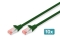 DIGITUS CAT 6 S/FTP Patchkabel, 10 Stück, 5m, grün
