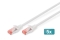 DIGITUS CAT 6 S/FTP Patchkabel, 5 Stück, 10m, weiß