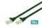 DIGITUS CAT 6A S/FTP Patchkabel, 10 Stück, 1m, grün
