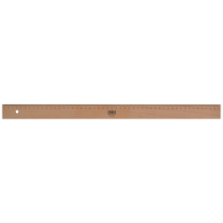 Holzlineal - 50 cm