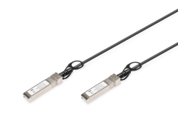 DIGITUS Kabel SFP+ 10G DAC 1.0m schwarz AWG 30 MSA