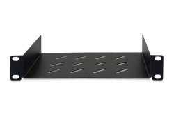 DIGITUS Fachboden 1HE 254mm (10), schwarz